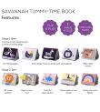 TAF TOYS Βιβλίο Δραστηριοτήτων Savannah Tummy-Time 